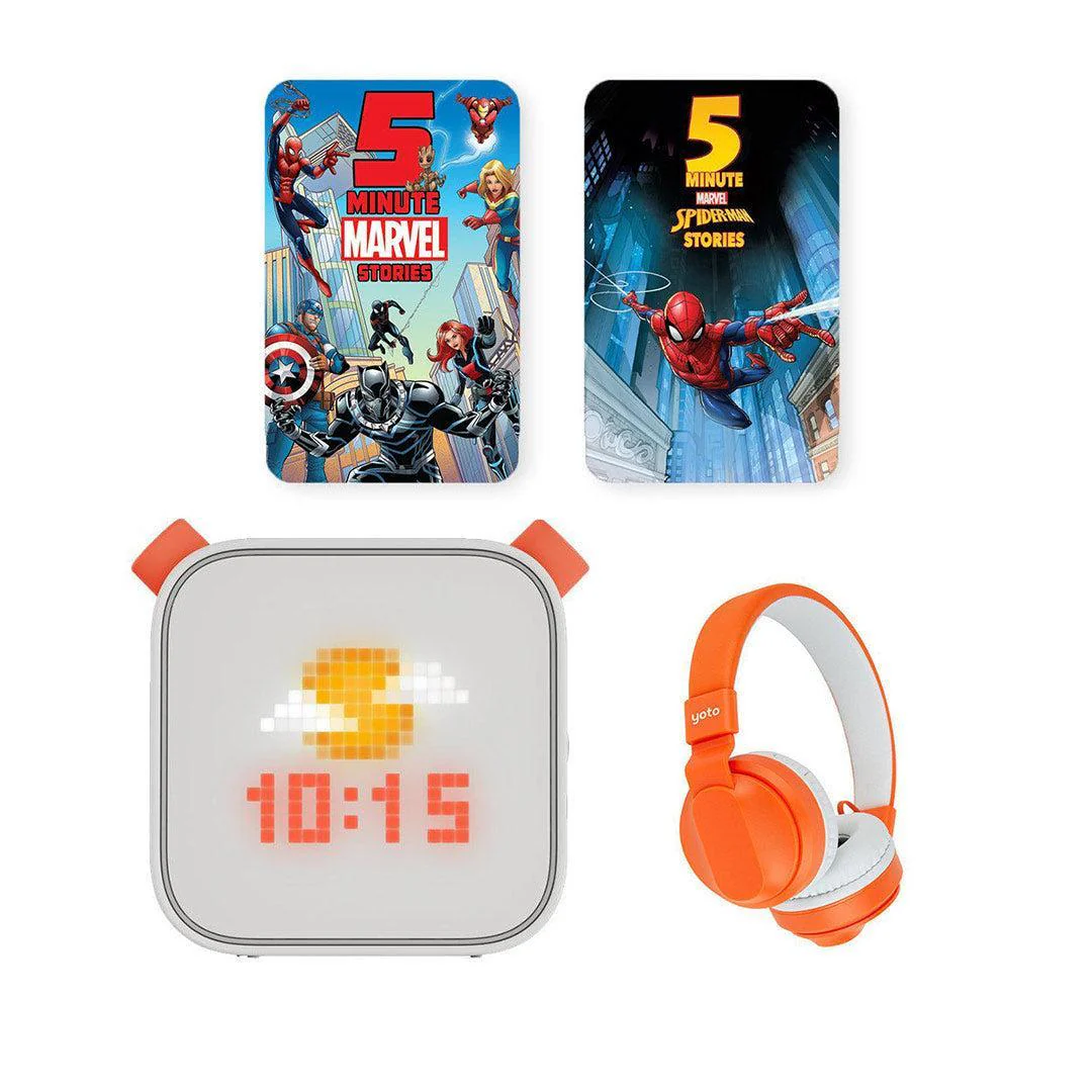 Yoto Player Bundle - 5 Minute Stories: Marvel | 3rd Gen - Image 2